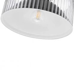 Riley 1-Light Black Semi-Flush Mount with Glass Shade by OVE Decors 14 Riley 1-Light Black Semi-Flush Mount with Glass Shade by OVE Decors -Kenroy Home Sales painted black ove decors flush mount lights 15lsf rill12 pb fa 1000