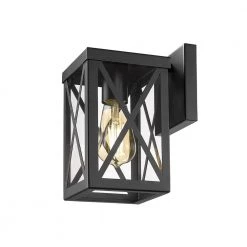 Gamma 5.12 in. W 1-Light Painted Black Wall Sconce by OVE Decors 11 Gamma 5.12 in. W 1-Light Painted Black Wall Sconce by OVE Decors -Kenroy Home Sales painted black ove decors wall sconces 15lva gamm05 pb 1f 1000