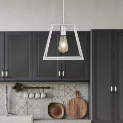 Adele 10 in. 1-Light Painted Brushed Nickel Ceiling Pendant Light by OVE Decors 17 Adele 10 in. 1-Light Painted Brushed Nickel Ceiling Pendant Light by OVE Decors -Kenroy Home Sales painted brushed nickel ove decors chandeliers 15lpe ade110 pn 31 1000