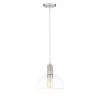 Ella 1-Light 10 in. Painted Satin Nickel finish Ceiling Pendant Light by OVE Decors -Kenroy Home Sales painted brushed nickel ove decors chandeliers 15lpe ella10 lc 64 1000