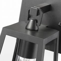Agnes 1-Light Sconce Painted Matte Black Outdoor Coach Light by OVE Decors -Kenroy Home Sales painted matte black ove decors outdoor sconces 15lco agne05 pb 1f 1000