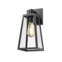 Agnes 1-Light Sconce Painted Matte Black Outdoor Coach Light by OVE Decors -Kenroy Home Sales painted matte black ove decors outdoor sconces 15lco agne05 pb 4f 1000