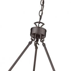 Southampton 6-Light Oil Rubbed Bronze Chandelier with Cracked Glass Shades by OVE Decors -Kenroy Home Sales painted orb ove decors chandeliers 15lch sout22 pb 44 1000