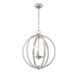 Gavin II 4-Lights Polished Nickel 17 in. LED Chandelier with Crystal Strips by OVE Decors -Kenroy Home Sales polished nickel ove decors chandeliers ch gav217 pnkky 1f 1000