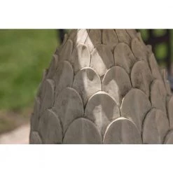 Artichoke 30 in. H Roman White Outdoor Table Lamp by Kenroy Home -Kenroy Home Sales roman white kenroy home outdoor table lamps 32487rw fa 1000