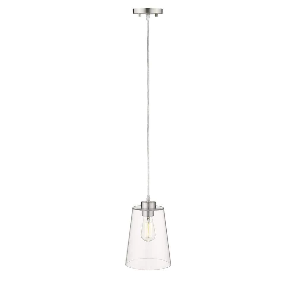 Sinatra VI 1-Light Satin Nickel Pendant by OVE Decors 3 Sinatra VI 1-Light Satin Nickel Pendant by OVE Decors