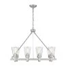 Sinatra V 8-Light Satin Nickel Pendant by OVE Decors -Kenroy Home Sales satin nickel ove decors chandeliers 15lpe sina30 sa 64 1000