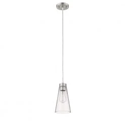 Sinatra I 1-Light Satin Nickel Pendant by OVE Decors -Kenroy Home Sales satin nickel ove decors pendant lights 15lpe sina06 sa c3 1000