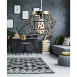 Thaxton 1-Light Silver Swag Pendant by Kenroy Home 10 Thaxton 1-Light Silver Swag Pendant by Kenroy Home -Kenroy Home Sales silver finish kenroy home pendant lights 93853sil 4f 1000