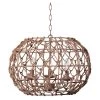 Torus 3-Light Tan Pendant by Kenroy Home -Kenroy Home Sales tan finish kenroy home chandeliers 92072tn 64 1000