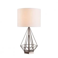 Pyramid 29.25 in. Vintage Copper Table Lamp by Kenroy Home