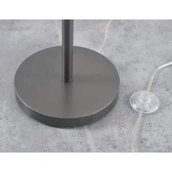 Thornton 56 in. Bronze Floor Lamp with Amber Glass Shade by Kenroy Home -Kenroy Home Sales warm bronze finish kenroy home floor lamps 32975wbz 44 1000