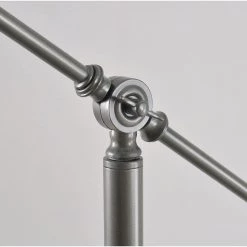 Thornton 56 in. Bronze Floor Lamp with Amber Glass Shade by Kenroy Home -Kenroy Home Sales warm bronze finish kenroy home floor lamps 32975wbz 4f 1000