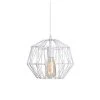Mindi 1-Light White Swag Pendant by Kenroy Home -Kenroy Home Sales weathered white finish kenroy home pendant lights 93884ww 64 1000