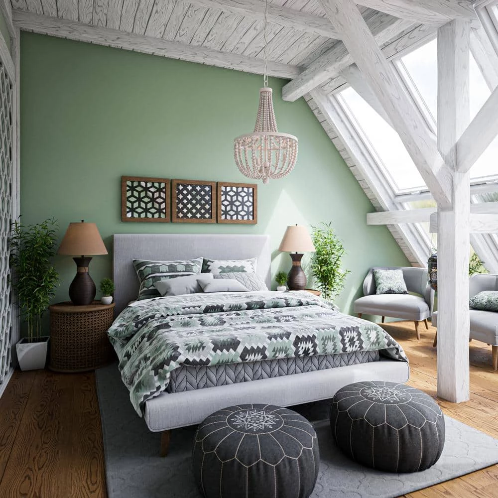 Dumas 3-Light Weathered White Wood Bead Chandelier by Kenroy Home 12 Dumas 3-Light Weathered White Wood Bead Chandelier by Kenroy Home - Image 10