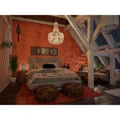 Dumas 5-Light Weathered White Wood Bead Chandelier by Kenroy Home 18 Dumas 5-Light Weathered White Wood Bead Chandelier by Kenroy Home -Kenroy Home Sales weathered white kenroy home chandeliers 93132ww 66 1000