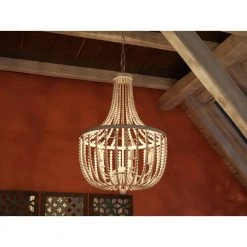 Dumas 5-Light Weathered White Wood Bead Chandelier by Kenroy Home 19 Dumas 5-Light Weathered White Wood Bead Chandelier by Kenroy Home -Kenroy Home Sales weathered white kenroy home chandeliers 93132ww c3 1000