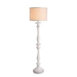Simba 57.5 in. Weathered White Floor Lamp by Kenroy Home