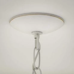 Opal 3-Light White Chandelier by Kenroy Home -Kenroy Home Sales weathered white with gold finish kenroy home chandeliers 93923wh 4f 1000