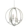Opal 6-Light White Chandelier by Kenroy Home -Kenroy Home Sales weathered white with gold finish kenroy home chandeliers 93926wh 64 1000