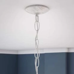 Pannier 9-Light White Chandelier by Kenroy Home -Kenroy Home Sales white finish kenroy home chandeliers 93069wh 1f 1000