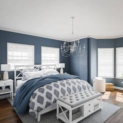 Pannier 9-Light White Chandelier by Kenroy Home -Kenroy Home Sales white finish kenroy home chandeliers 93069wh c3 1000