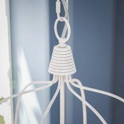 Pannier 9-Light White Chandelier by Kenroy Home -Kenroy Home Sales white finish kenroy home chandeliers 93069wh fa 1000