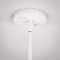 Shelley 1-Light White Pendant by Kenroy Home -Kenroy Home Sales white finish kenroy home chandeliers 93409wh 76 1000