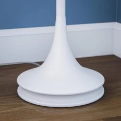 Claiborne 60 in. White Gloss Floor Lamp by Kenroy Home -Kenroy Home Sales white gloss kenroy home floor lamps 21034wh 76 1000