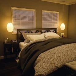 Covey 1-Light White Silk Convertible Plug-In Swag Pendant by Kenroy Home -Kenroy Home Sales white kenroy home chandeliers 93021wh 31 1000