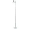 Vidal 54 in. White Floor Lamp with White Metal Shade by Kenroy Home