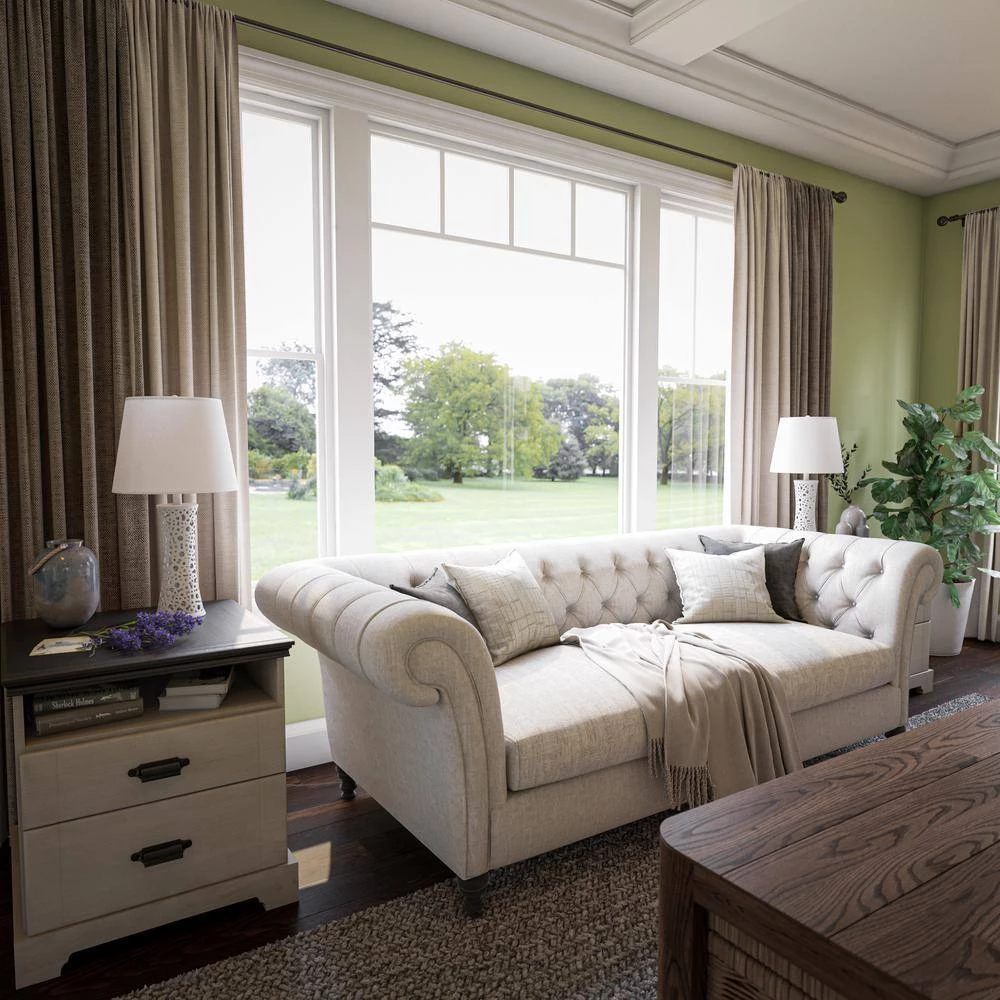 Glover 26 in. White Table Lamp by Kenroy Home 6 Glover 26 in. White Table Lamp by Kenroy Home - Image 4