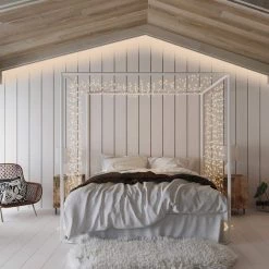 Indoor LED Tape 32.8 ft. Plug-In Integrated Mini LED String Light by OVE Decors -Kenroy Home Sales white ove decors string lights 15lst ledt33 tc 31 1000