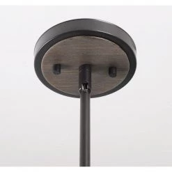 Cozy 1-Light Oil Rubbed Bronze Mini Pendant by Kenroy Home -Kenroy Home Sales wood and oil rubbed bronze finish kenroy home pendant lights 94051orb c3 1000